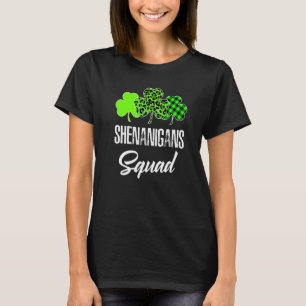 Shenanigans Squad St Patrick's Day Mannen Vrouwen T-shirt