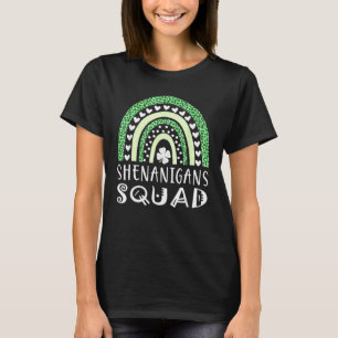 Shenanigans Squad St Patrick's Day Men Women Kids T-shirt