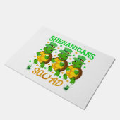 Shenanigans Squad St. Patrick's Day Schattigee sch Deurmat (Schuin)