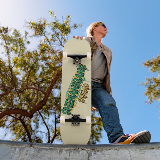 Shenanigans Squad Street Patrick's Day Skateboard (Buiten 1)