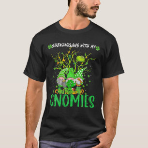 Shenanigans With My Gnomies St Patrick's Day Gnome T-shirt