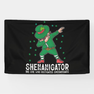 Shenanigator Dabbing St. Patrick's Dag Shenanigans Spandoek