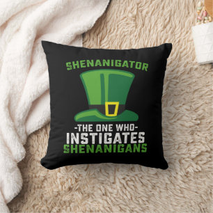 Shenanigator Degene Die Schelmenstreken Uitlokt Kussen