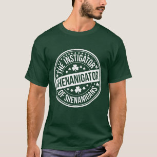 Shenanigator St. Patrick's Dag Grappige Ierse Sham T-shirt
