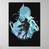 Shenhe Genshin Impact Poster (Voorkant)