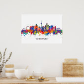 Shenyang China Skyline Poster (Keuken)