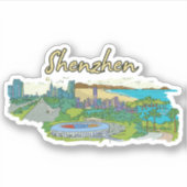 Shenzhen Sticker (Voorkant)