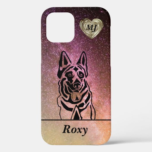  Shepherd Apple iPhone Case (Achterkant)