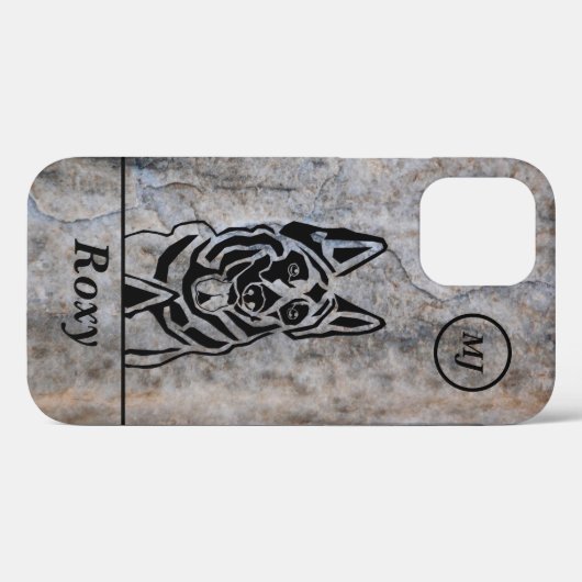  Shepherd Apple iPhone Case (Achterkant (horizontaal))