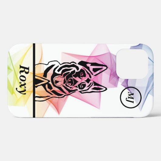  Shepherd Apple iPhone Case (Achterkant (horizontaal))