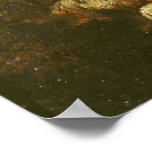 Shepherd die een Flute speelt Poster (Hoek)