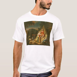 Shepherd die een Flute speelt T-shirt