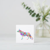 Shepherd Dogs Vierkante Visitekaartje (Staand voorkant)