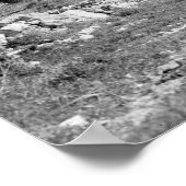 Shepherd en schapen buiten Bethlehem Poster (Hoek)