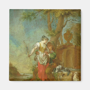 Shepherd en Shepherdess Magneet