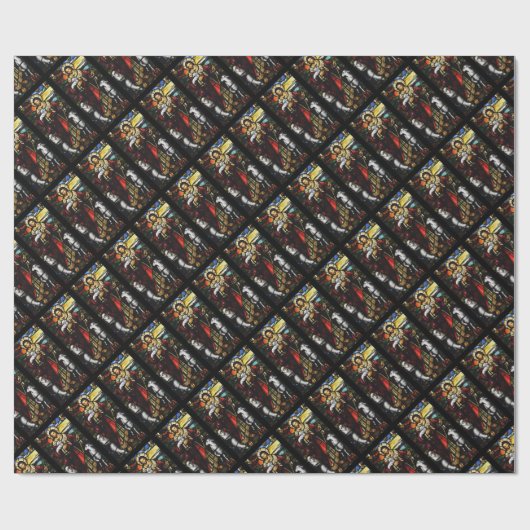 Shepherd en Zijn Sheep Cadeaupapier (Vlak)