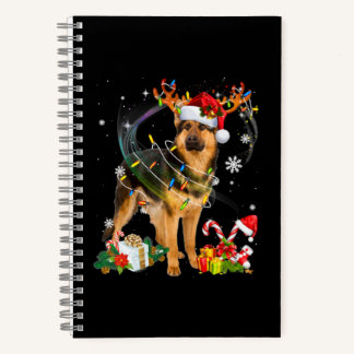 Shepherd Kersthond Notitieboek