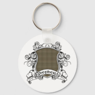 Shepherd Tartan Shield Sleutelhanger