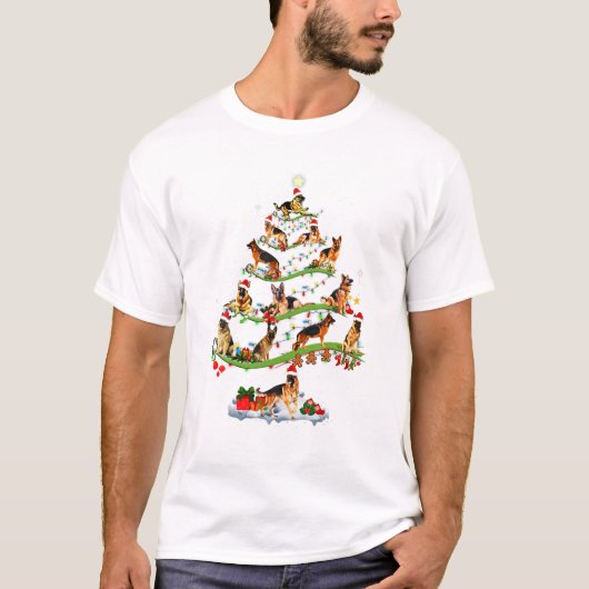 Shepherd Tree Christmas Snoep T-shirt (Voorkant)