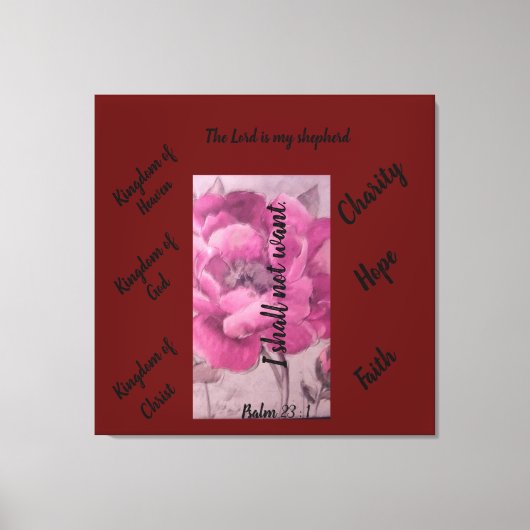 Shepherd Triptych Canvas Afdruk (Voorkant)