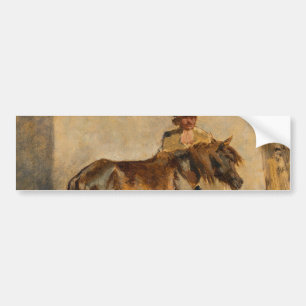 Shepherd with a Horse (Paardensport) Bumpersticker
