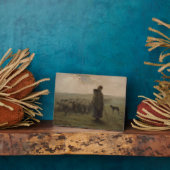 Shepherdess en haar kudde | 1862-63 fotoplaat (Zijkant)