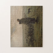 Shepherdess en haar kudde | 1862-63 legpuzzel (Verticaal)