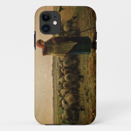 Shepherdess met haar Flock, 1863 Case-Mate iPhone Case (Achterkant)