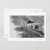 Shepherd's Dell op Columbia River Photography Briefkaart (Voorkant / Achterkant)