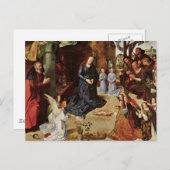 Shepherds en Angels Adore Him Briefkaart (Voorkant / Achterkant)