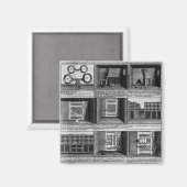 Shepherd's ontsnapping uit de Newgate gevangenis Magneet (Voorkant / Achterkant)