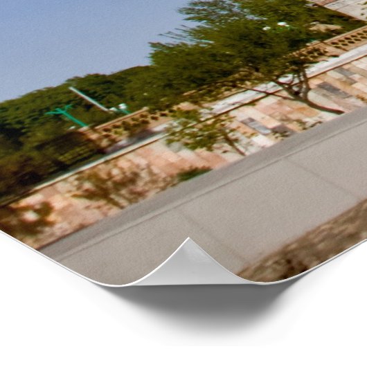 Sher-Dor Madrasah: Feest Poster (Hoek)