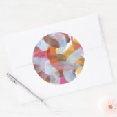 Sherbert I Ronde Sticker (Envelop)