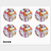 Sherbert I Ronde Sticker (Vel)