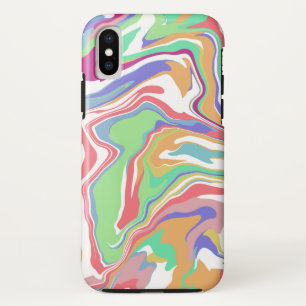 Sherbert Swirls iPhone XS Hoesje