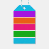 Sherbet Stripes Cadeaulabel (Achterkant)