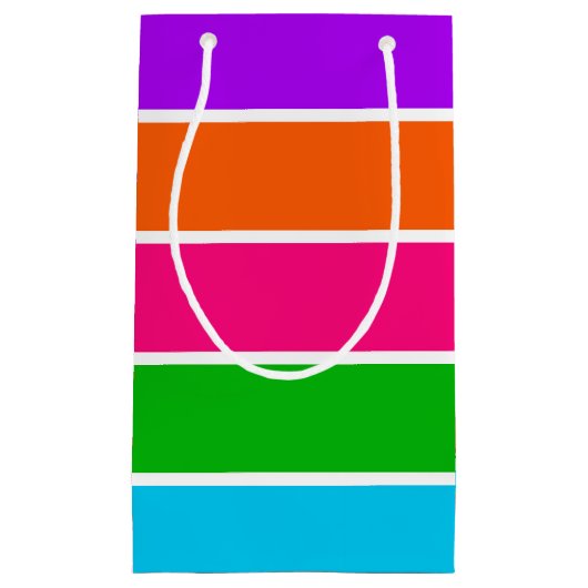 Sherbet Stripes Klein Cadeauzakje (Voorkant)