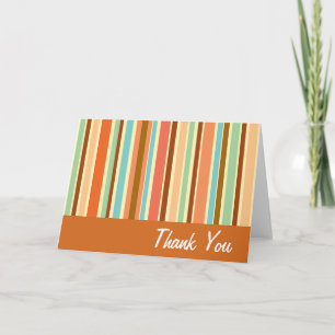 Sherbet Stripes Merci Cartes