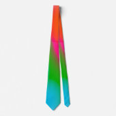 Sherbet Waterverven necktie Stropdas (Voorkant)