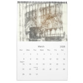 Sherborne Abbey Calendar Kalender (Mar 2026)