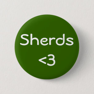 Sherds Love Ronde Button 5,7 Cm