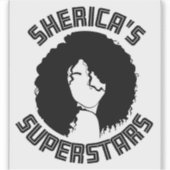 Sherica Silhouette Decal Sticker (Voorkant)