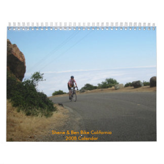 Sherie en Ben Bike California Kalender
