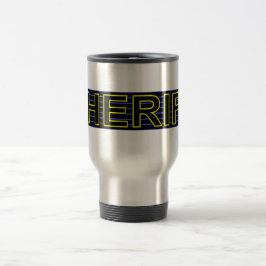 SHERIFF 3 Travel Mug Reisbeker