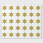 Sheriff Cadeaupapier (Vlak)