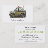 Sheriff Car Patrol Visitekaartje (Voorkant / Achterkant)