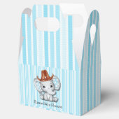 Sheriff Cowboy Olifant Baby shower Bedankdoosjes (Geopend)