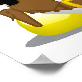 Sheriff Cowboy Penguin Poster (Hoek)