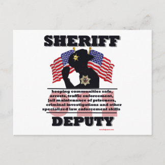 Sheriff_Deputy Briefkaart