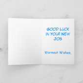 SHERIFF FISH - leuke Sparky Cartoon Feestdagen Kaart (Binnen)